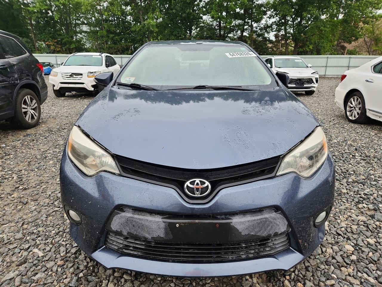 2014 Toyota Corolla S Plus Gray vin: 2T1BURHE6EC054871