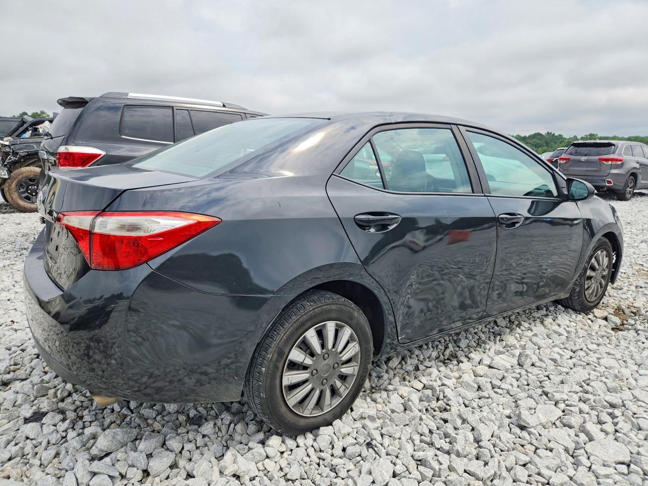 2014 Toyota Corolla L Black vin: 2T1BURHE6EC059634