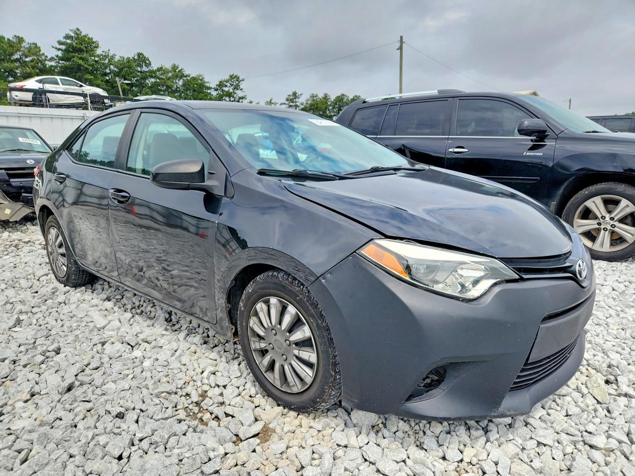 2014 Toyota Corolla L Black vin: 2T1BURHE6EC059634