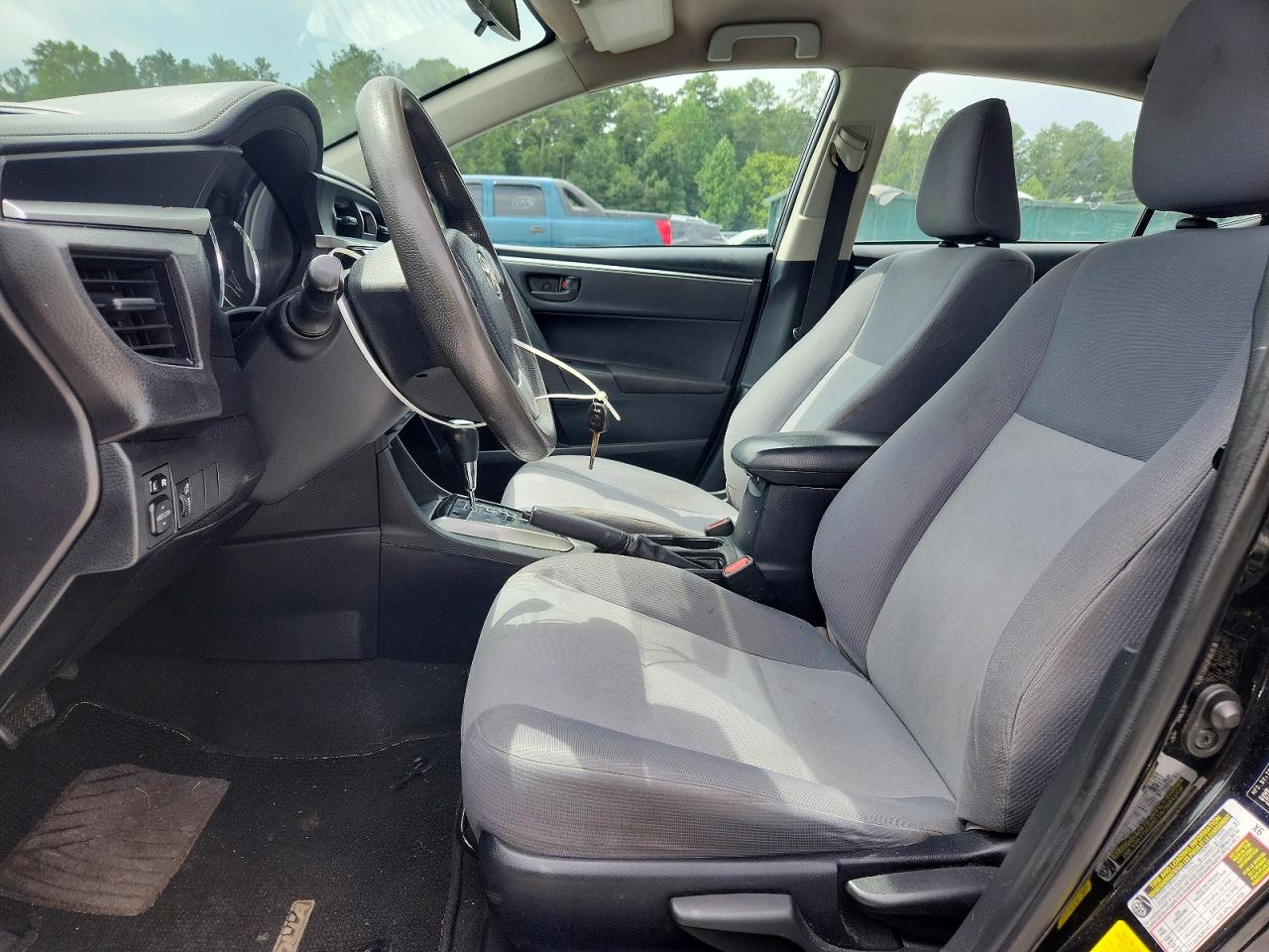 2014 Toyota Corolla L Black vin: 2T1BURHE6EC059634