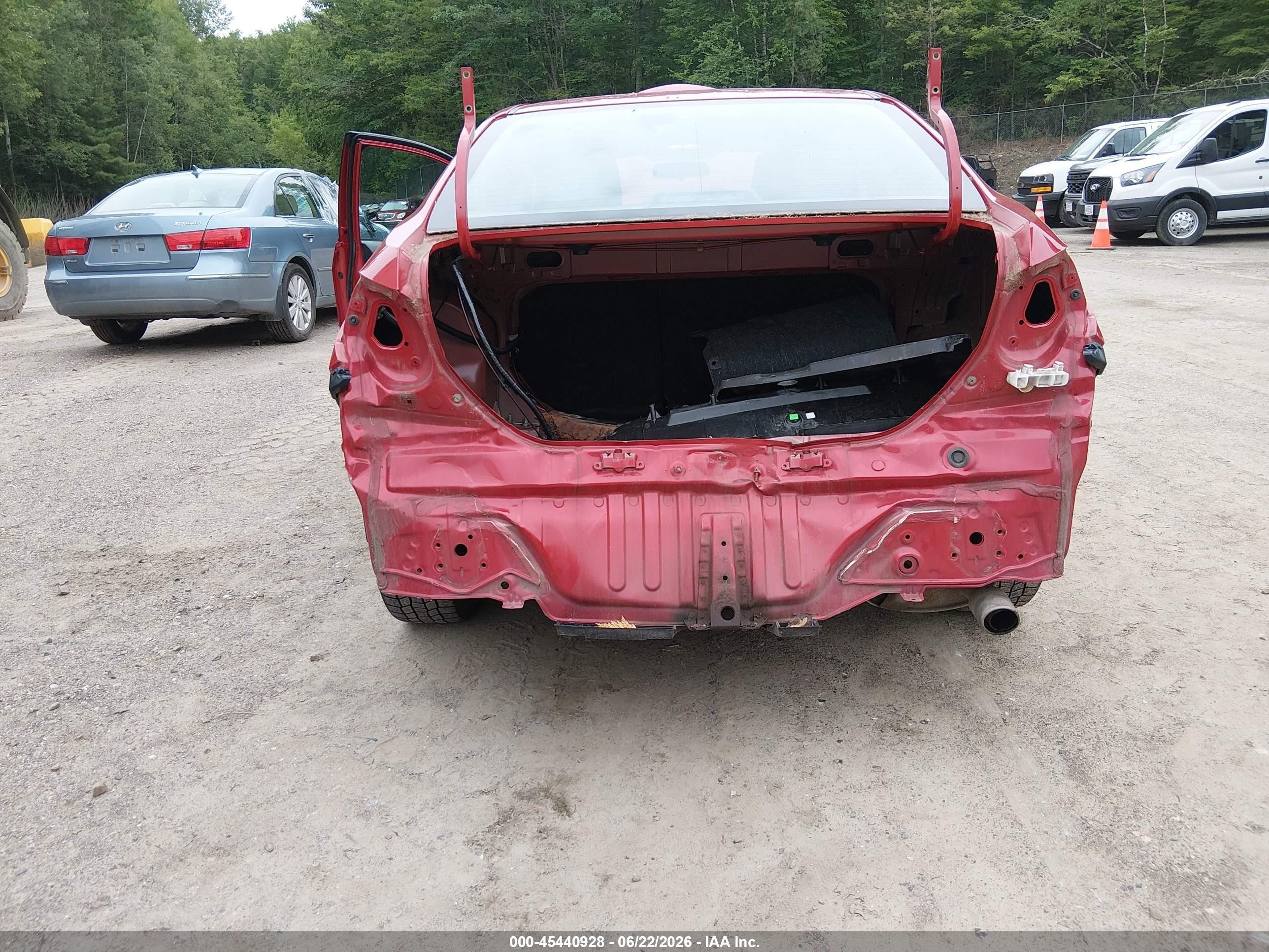 2014 Toyota Corolla S Plus Red vin: 2T1BURHE6EC060847