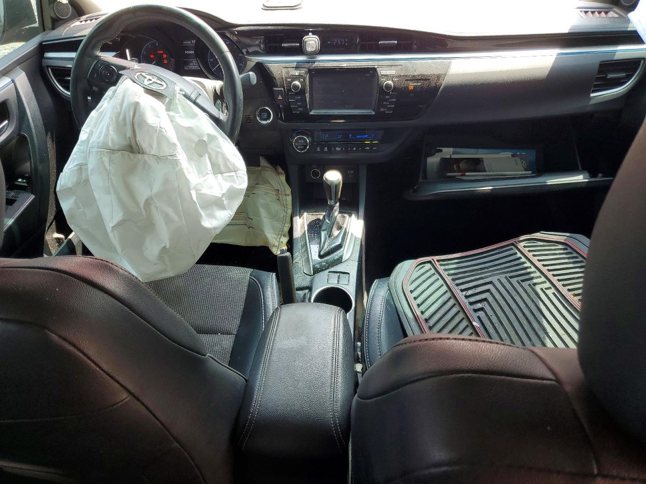 2014 Toyota Corolla S Plus Red vin: 2T1BURHE6EC063182