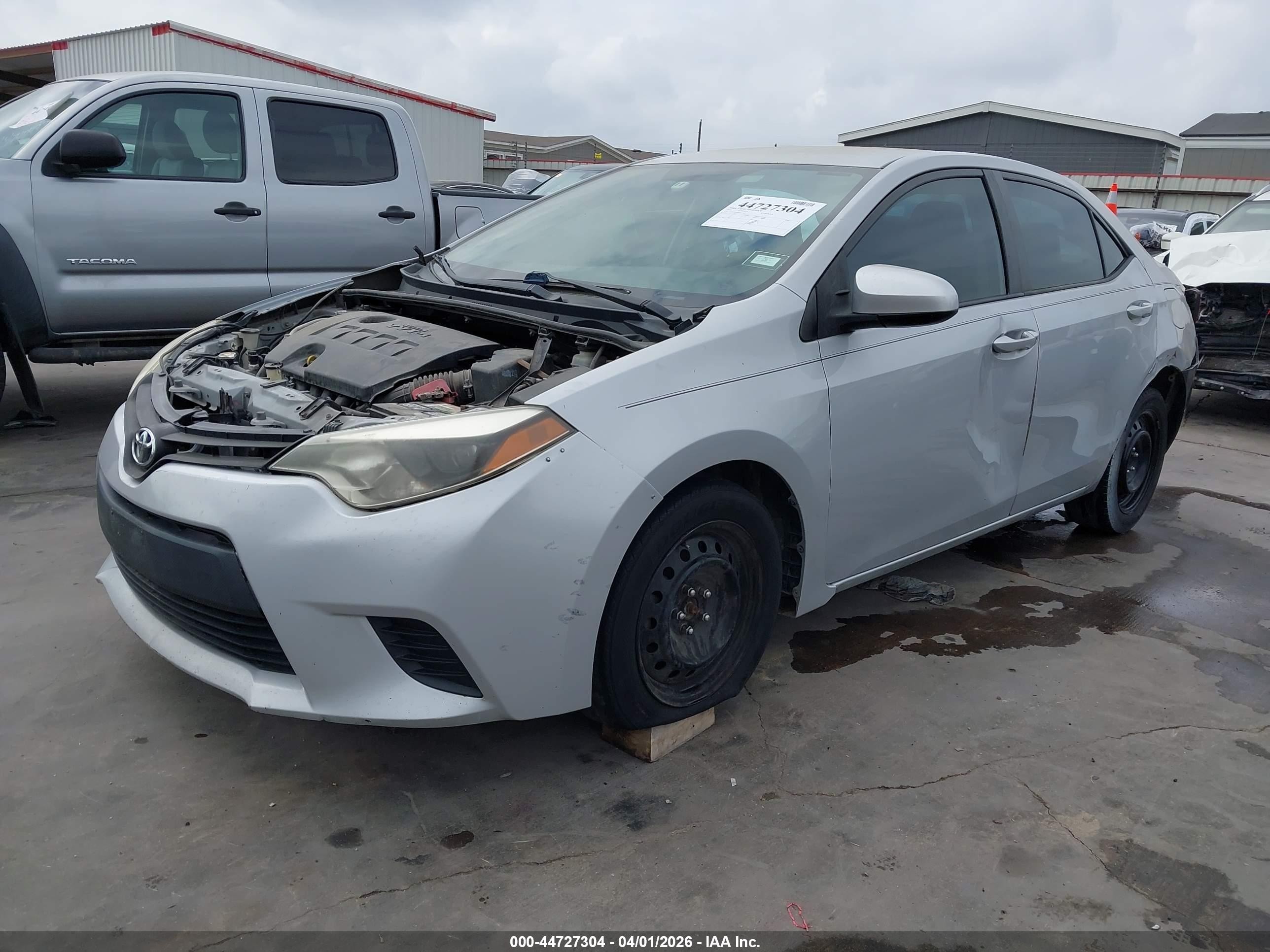 2014 Toyota Corolla Le Silver vin: 2T1BURHE6EC064817