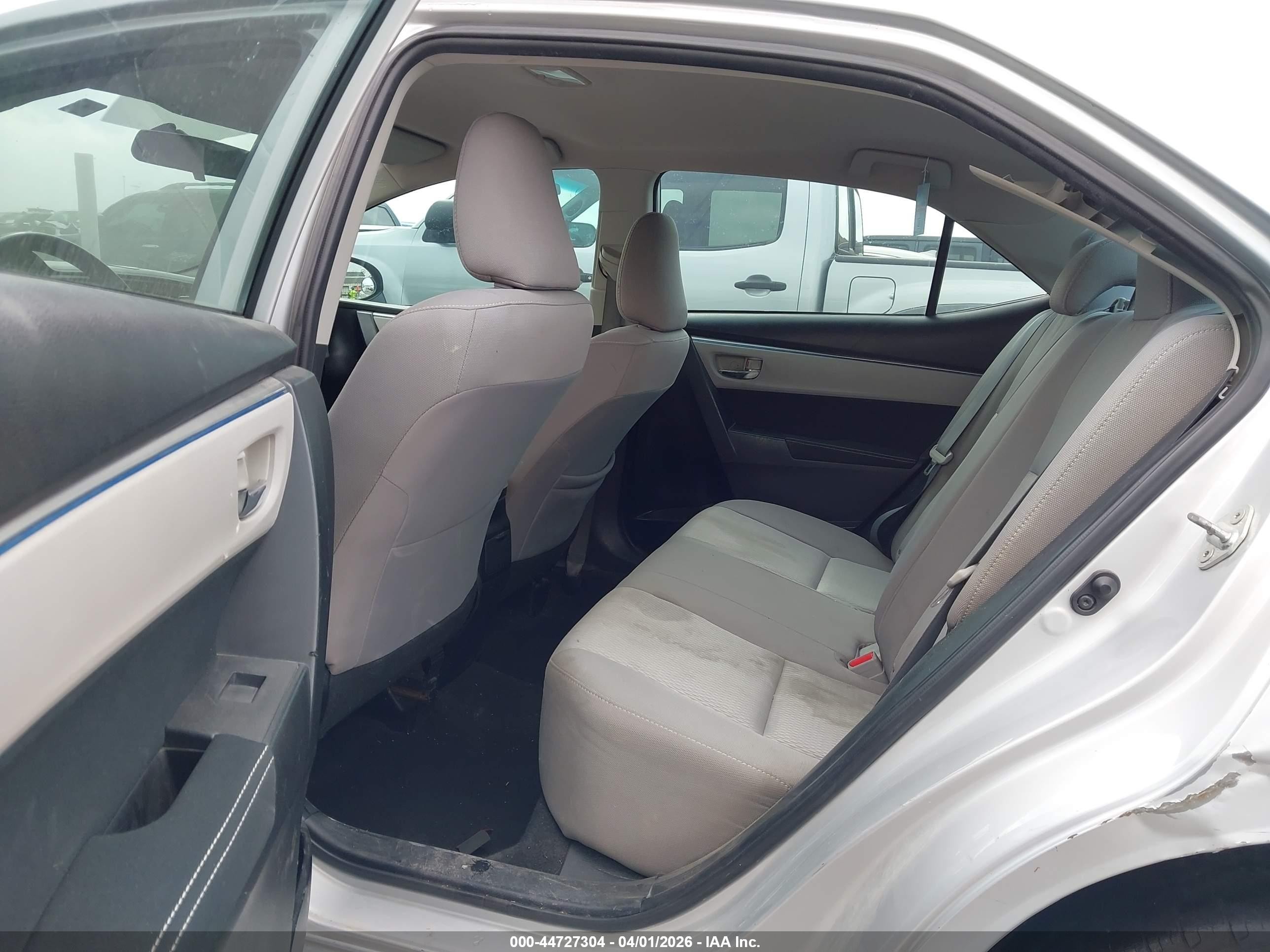 2014 Toyota Corolla Le Silver vin: 2T1BURHE6EC064817
