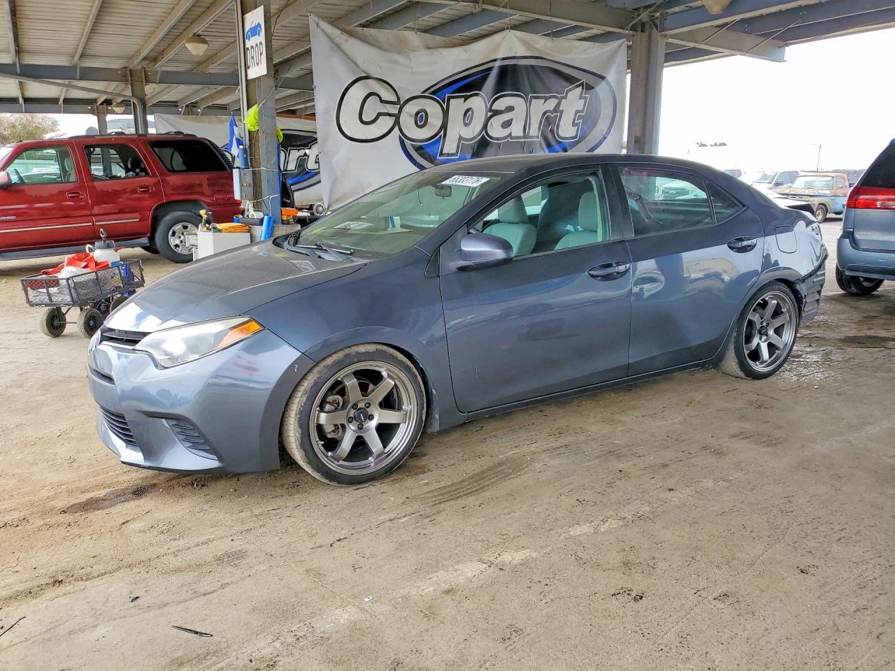 2014 Toyota Corolla Le Charcoal vin: 2T1BURHE6EC070701