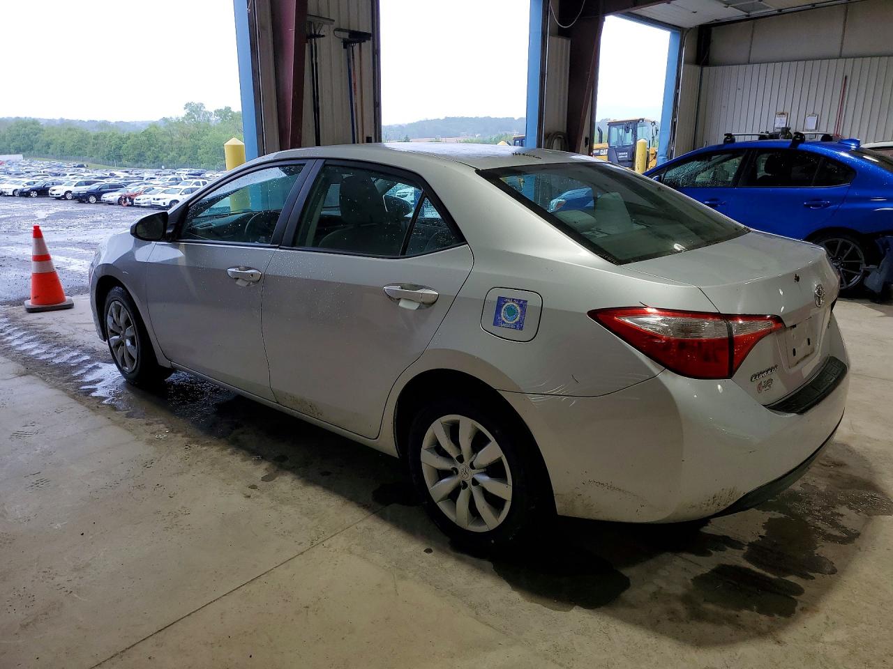 2014 Toyota Corolla Le Silver vin: 2T1BURHE6EC088891