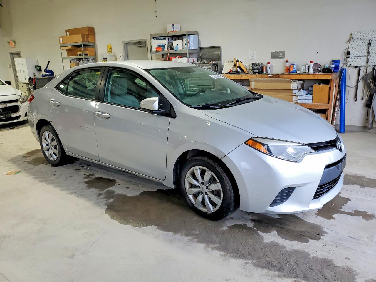 2014 Toyota Corolla Le Silver vin: 2T1BURHE6EC088891
