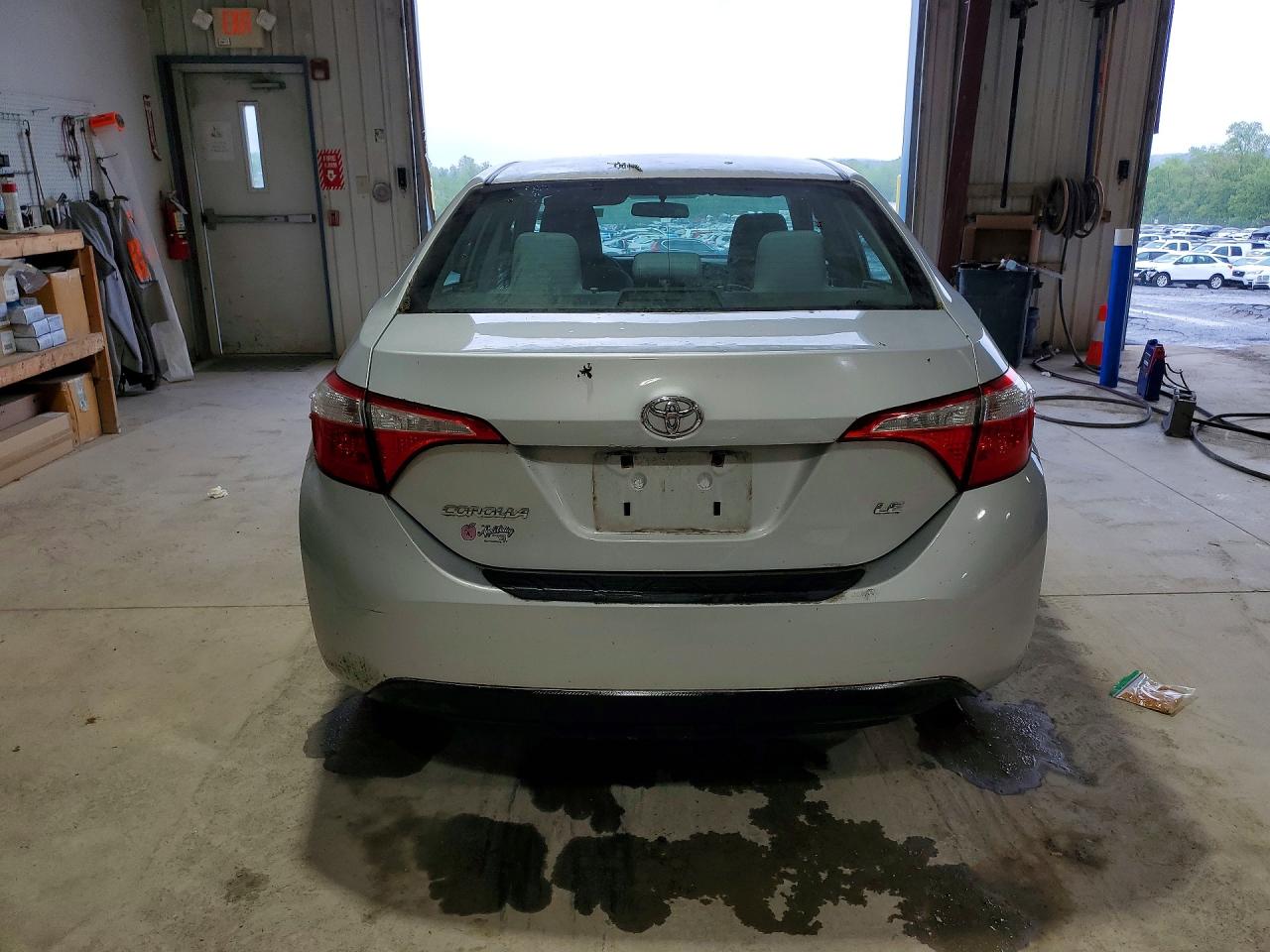 2014 Toyota Corolla Le Silver vin: 2T1BURHE6EC088891
