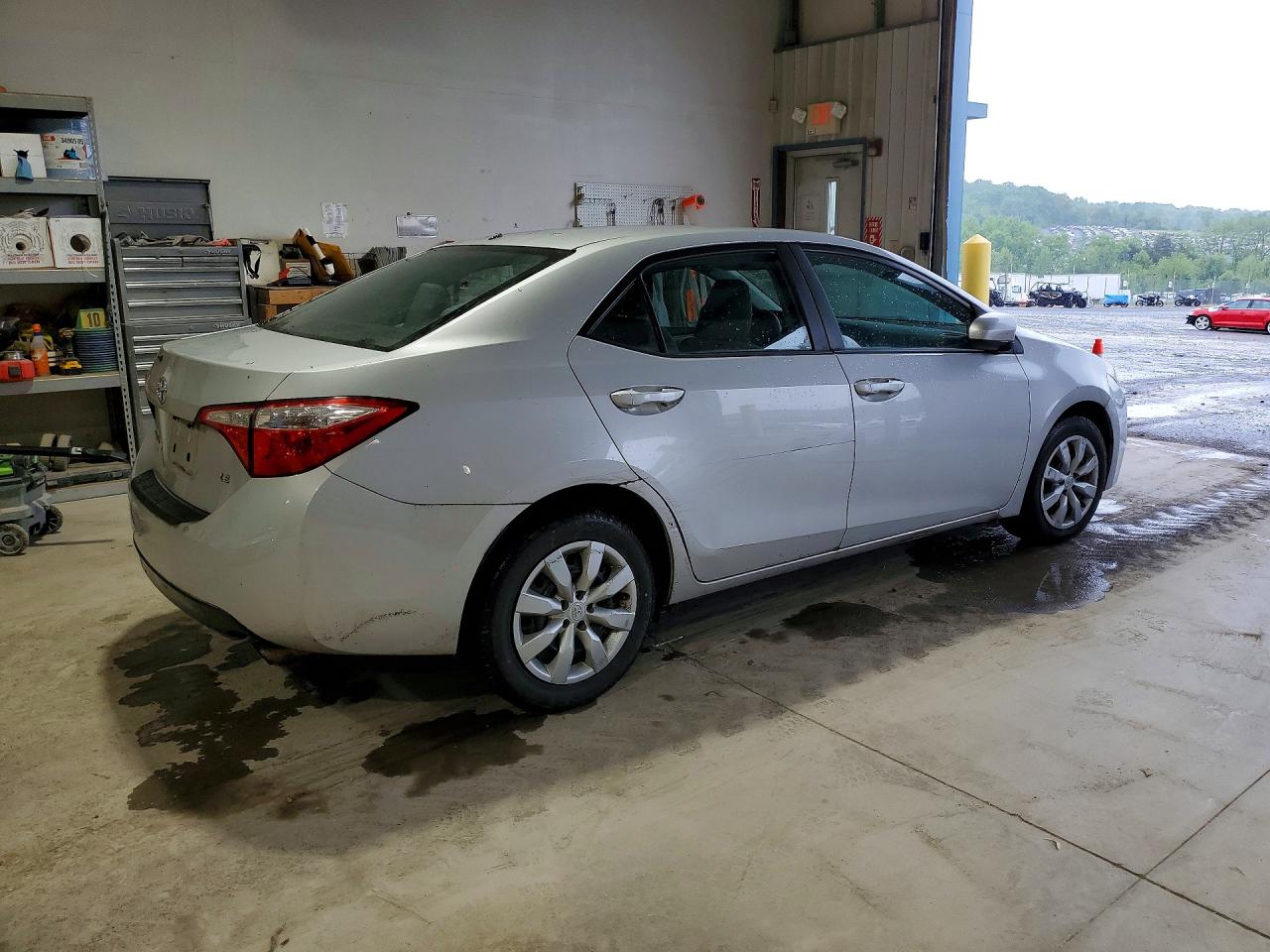 2014 Toyota Corolla Le Silver vin: 2T1BURHE6EC088891
