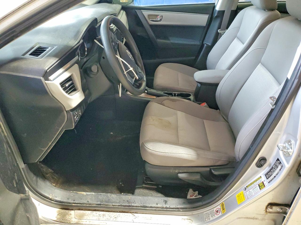 2014 Toyota Corolla Le Silver vin: 2T1BURHE6EC088891