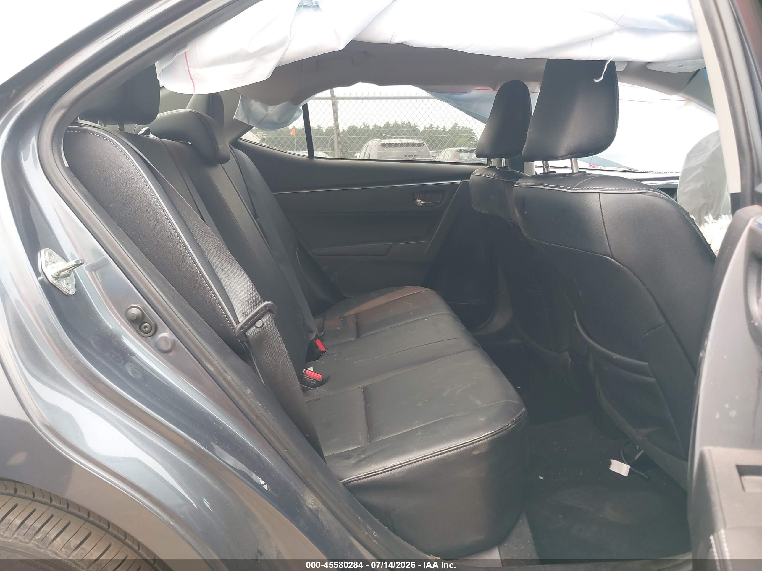 2014 Toyota Corolla Le Premium Gray vin: 2T1BURHE6EC095484