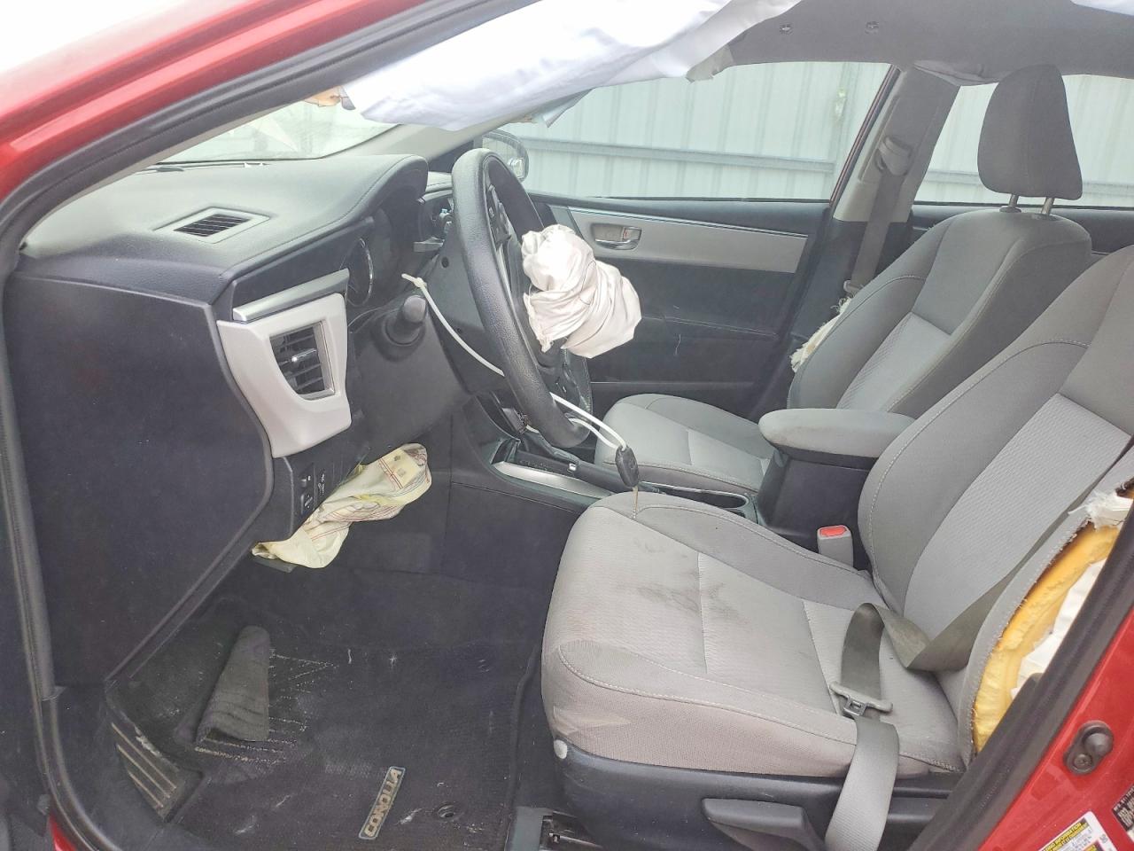 2014 Toyota Corolla Le Red vin: 2T1BURHE6EC102840