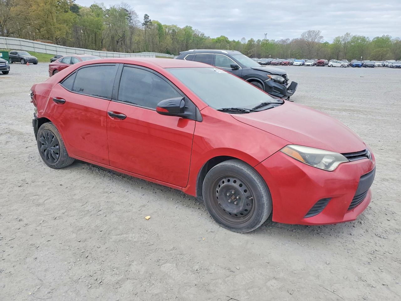 2014 Toyota Corolla Le Red vin: 2T1BURHE6EC102840