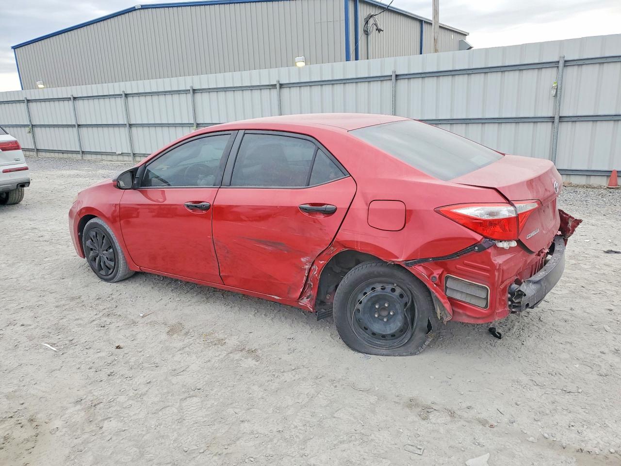 2014 Toyota Corolla Le Red vin: 2T1BURHE6EC102840