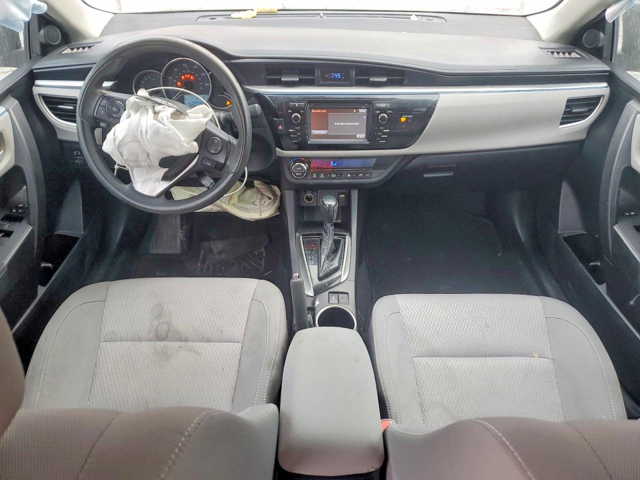 2014 Toyota Corolla Le Red vin: 2T1BURHE6EC102840