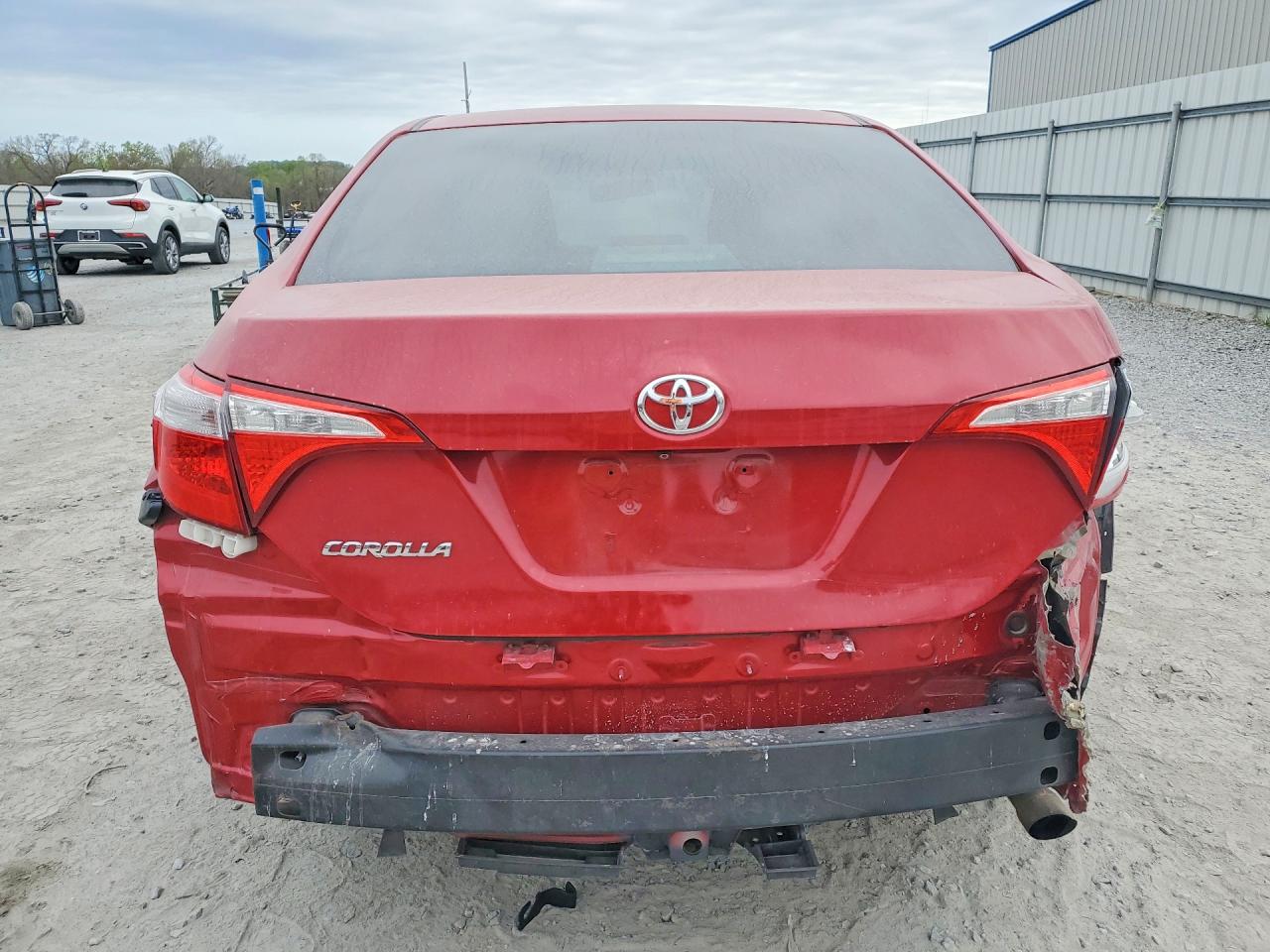 2014 Toyota Corolla Le Red vin: 2T1BURHE6EC102840