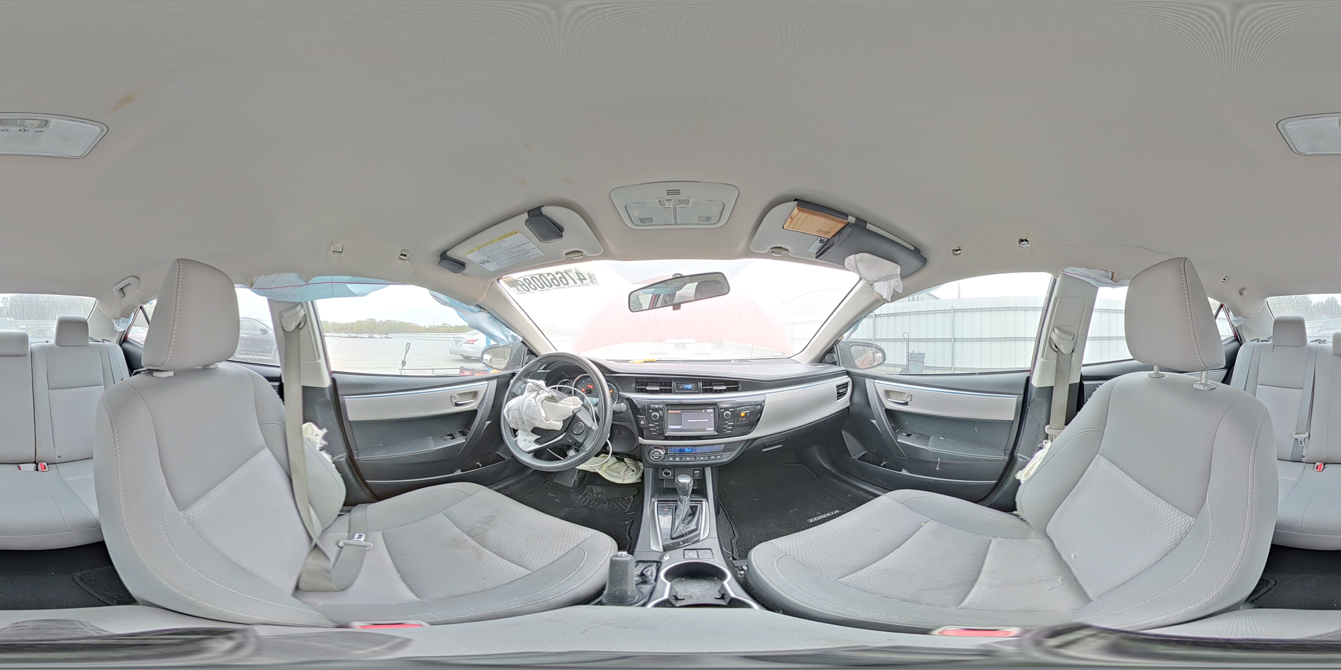 2014 Toyota Corolla Le Red vin: 2T1BURHE6EC102840