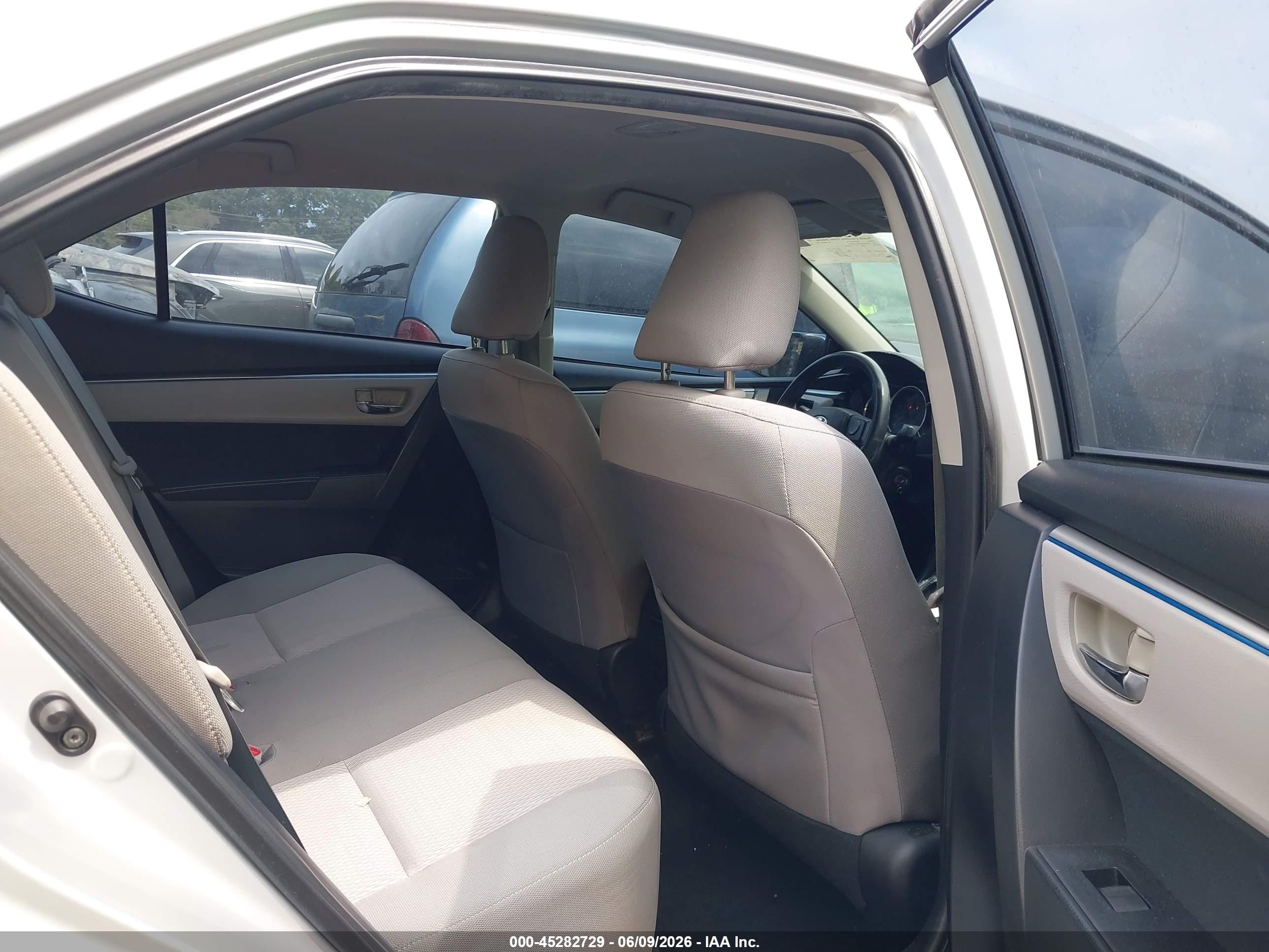 2014 Toyota Corolla Le Silver vin: 2T1BURHE6EC107519