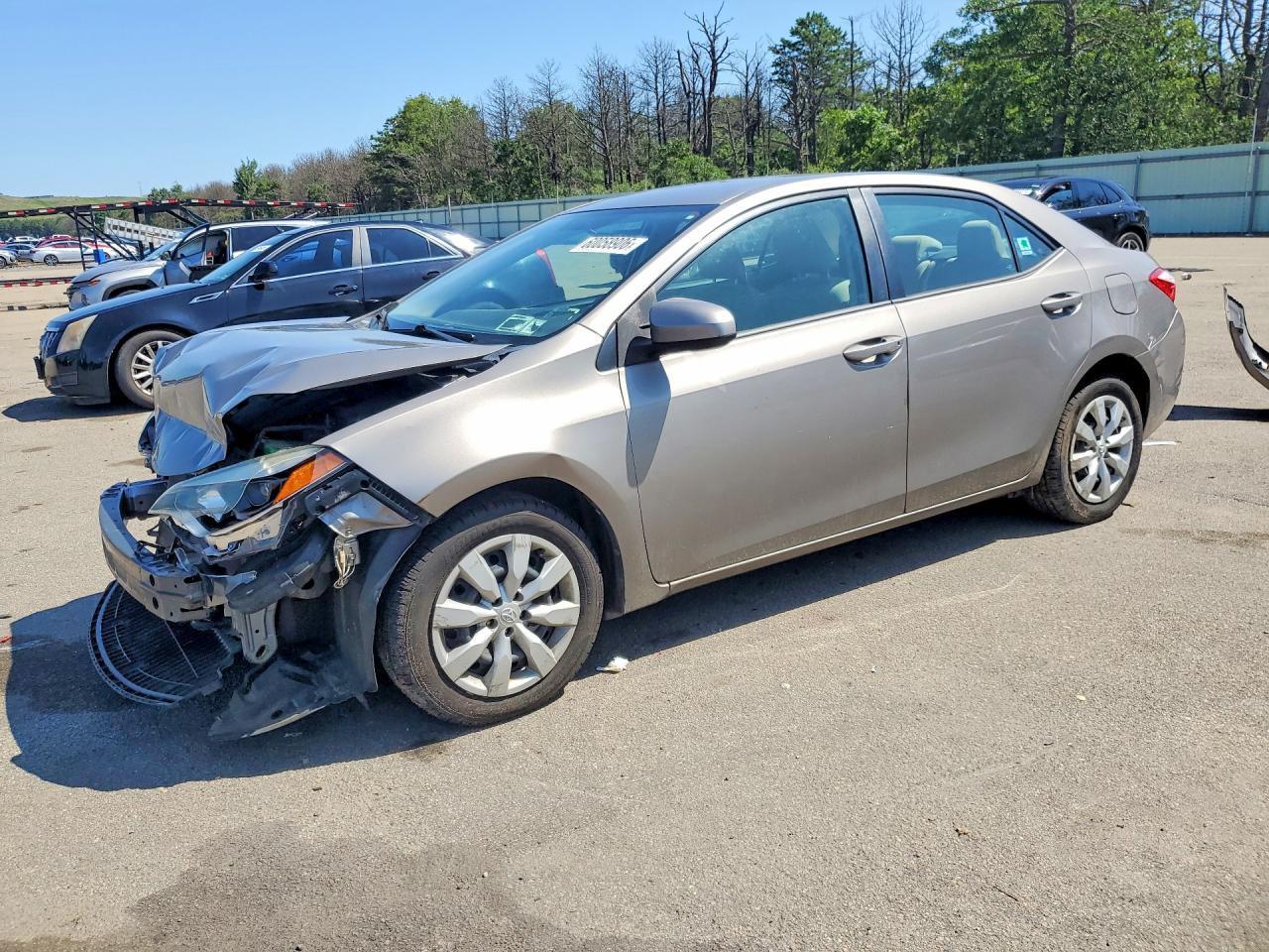 2014 Toyota Corolla Le Silver vin: 2T1BURHE6EC115989