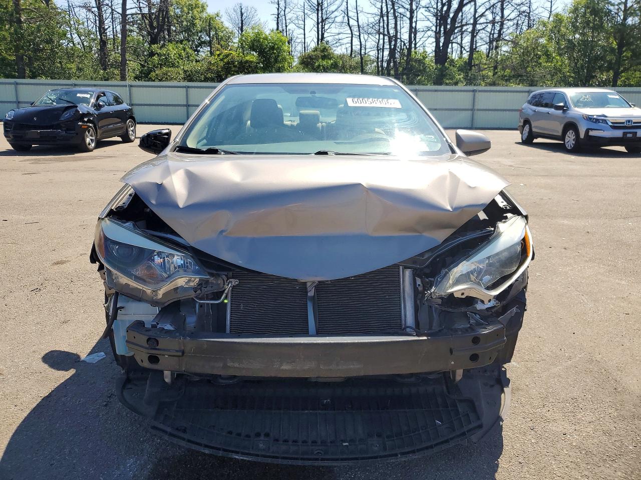 2014 Toyota Corolla Le Silver vin: 2T1BURHE6EC115989