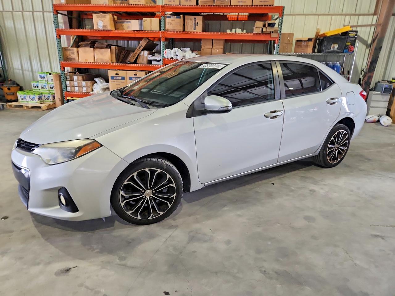 2014 Toyota Corolla S Plus Серебряный vin: 2T1BURHE6EC118696