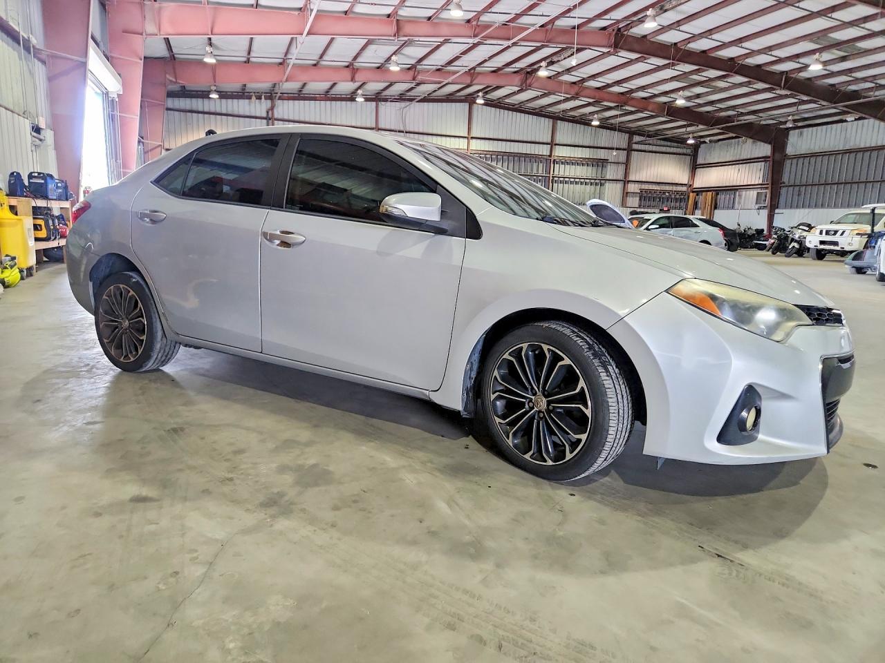 2014 Toyota Corolla S Plus Серебряный vin: 2T1BURHE6EC118696