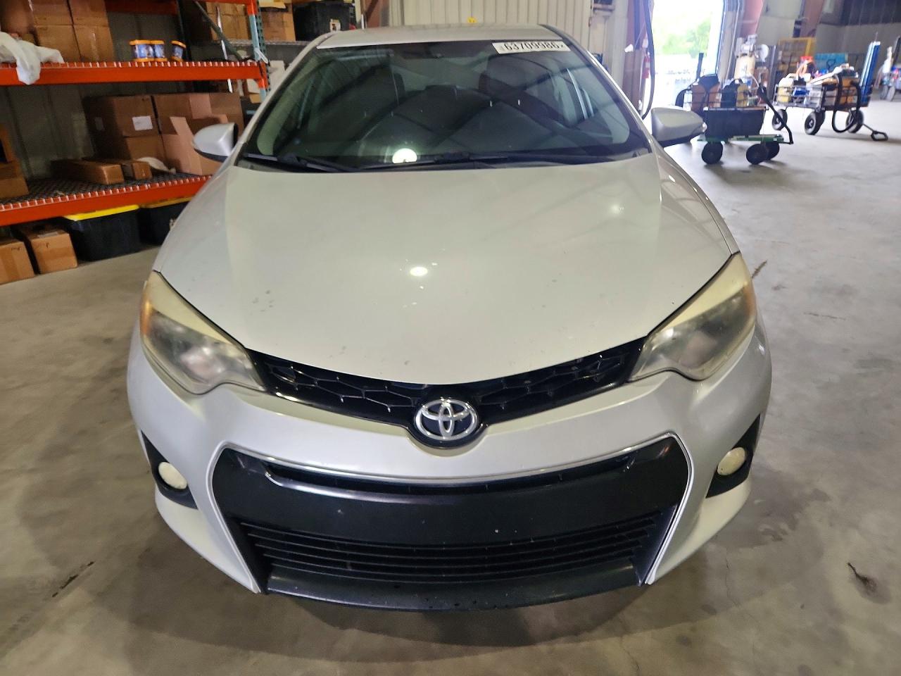 2014 Toyota Corolla S Plus Серебряный vin: 2T1BURHE6EC118696