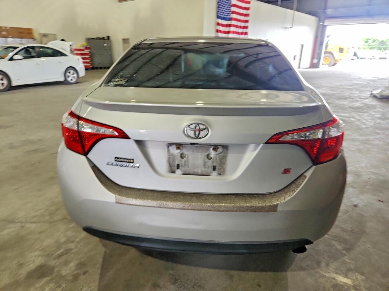 2014 Toyota Corolla S Plus Серебряный vin: 2T1BURHE6EC118696