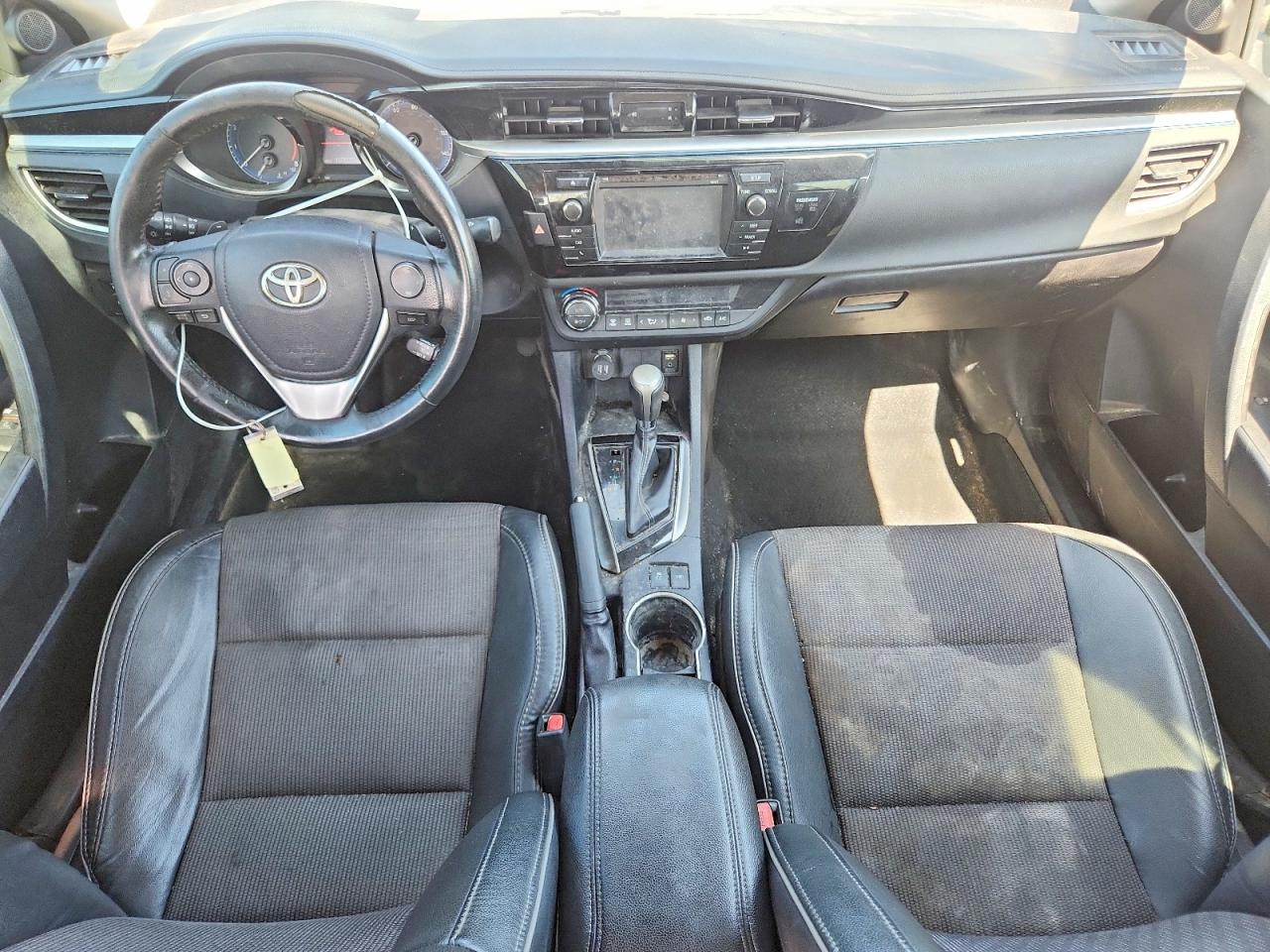 2014 Toyota Corolla S Plus Black vin: 2T1BURHE6EC122747