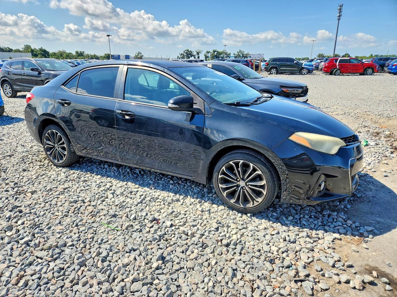2014 Toyota Corolla S Plus Black vin: 2T1BURHE6EC122747