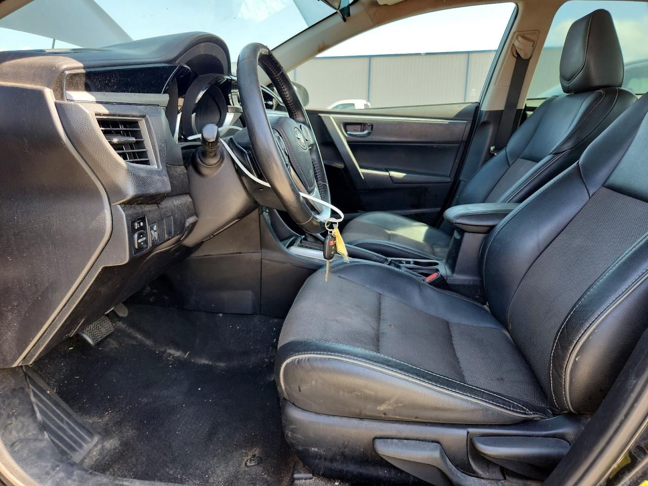 2014 Toyota Corolla S Plus Black vin: 2T1BURHE6EC122747