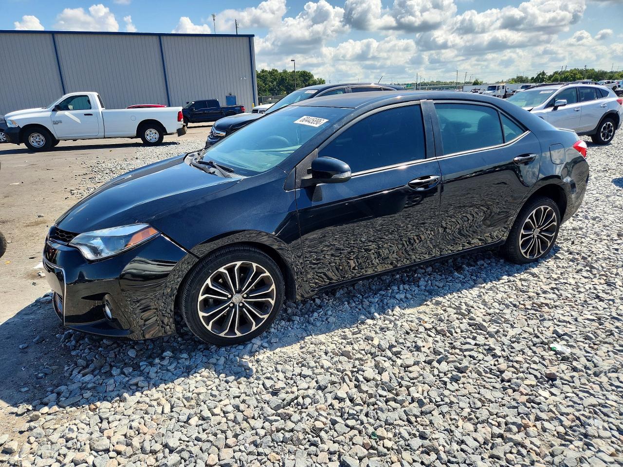 2014 Toyota Corolla S Plus Black vin: 2T1BURHE6EC122747