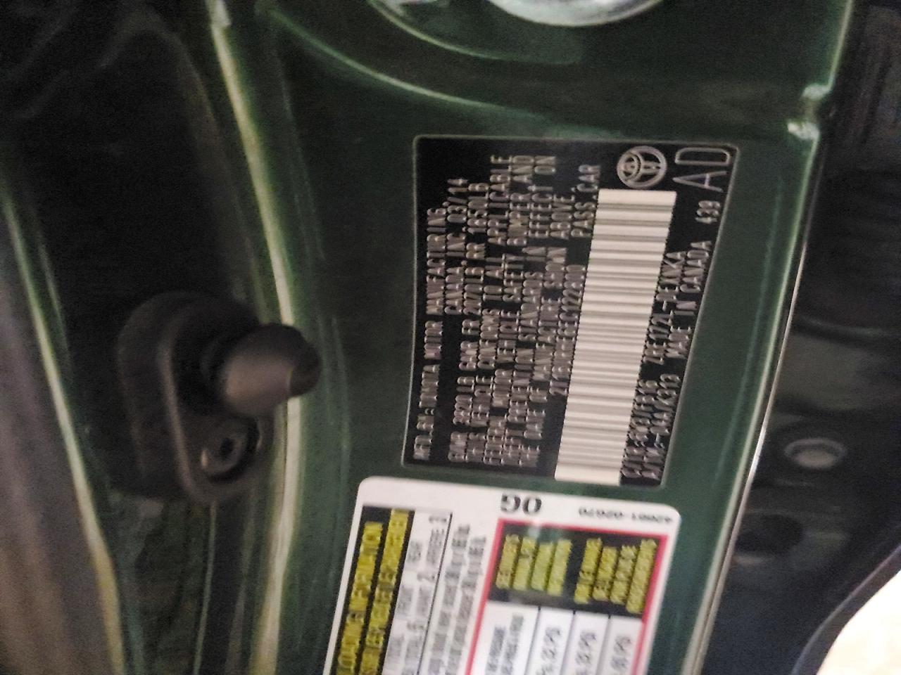 2014 Toyota Corolla Le Plus Green vin: 2T1BURHE6EC122800