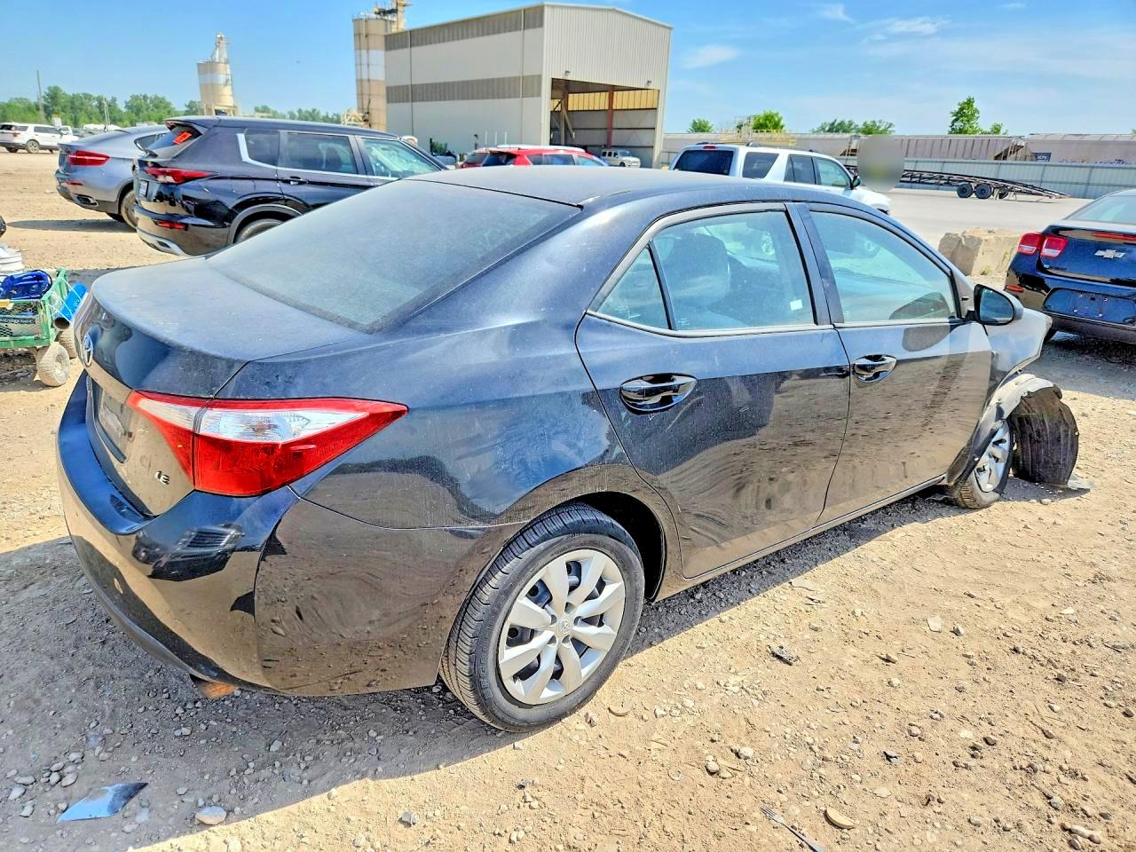 2014 Toyota Corolla Le Black vin: 2T1BURHE6EC123252