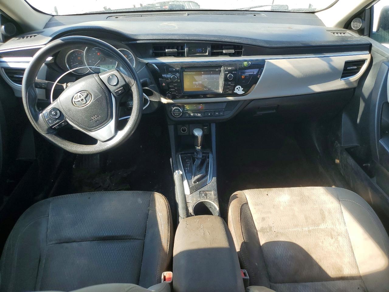 2014 Toyota Corolla Le White vin: 2T1BURHE6EC134137