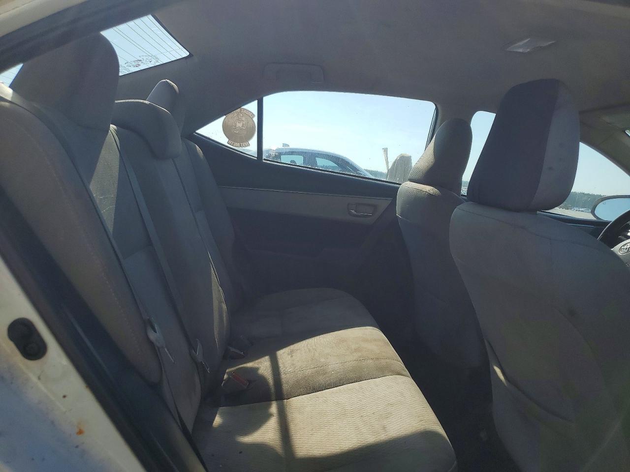 2014 Toyota Corolla Le White vin: 2T1BURHE6EC134137