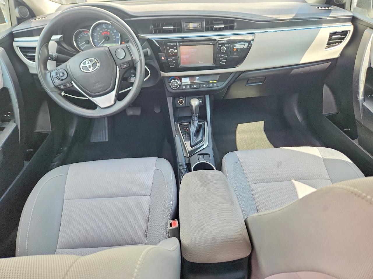 2014 Toyota Corolla Le White vin: 2T1BURHE6EC137992