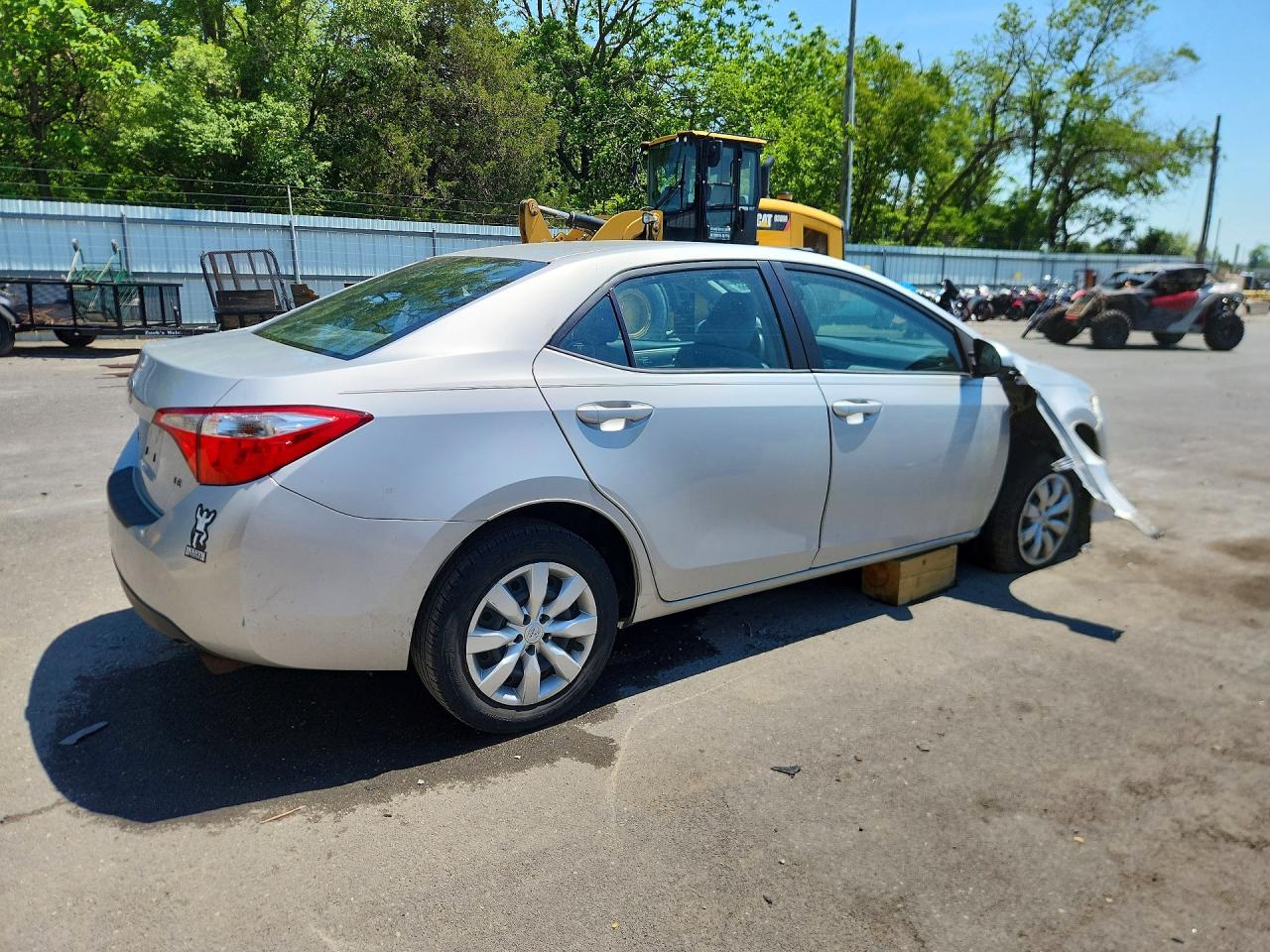 2014 Toyota Corolla Le Silver vin: 2T1BURHE6EC140021