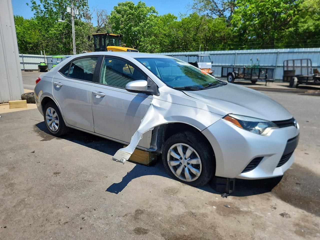 2014 Toyota Corolla Le Silver vin: 2T1BURHE6EC140021