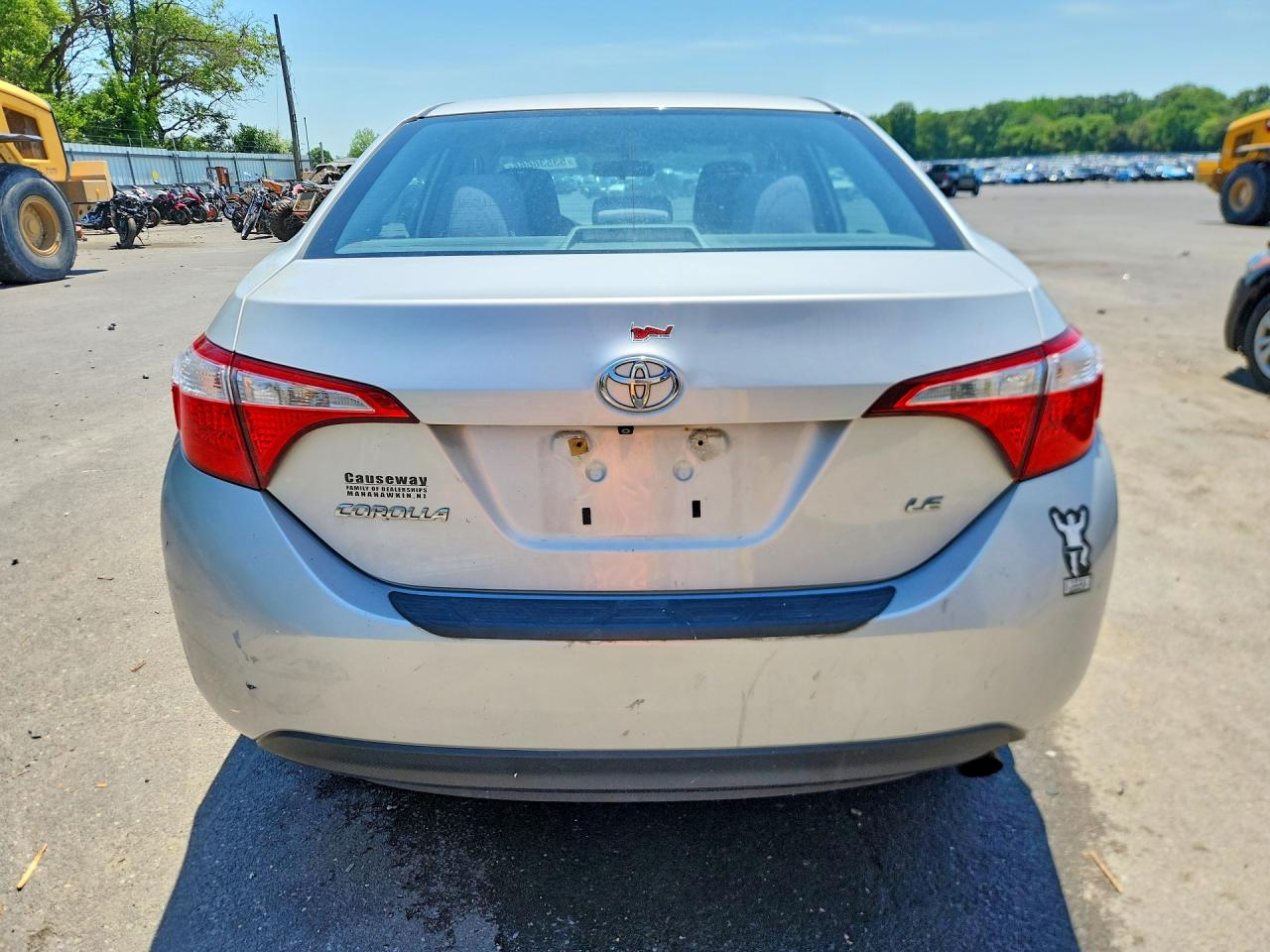 2014 Toyota Corolla Le Silver vin: 2T1BURHE6EC140021