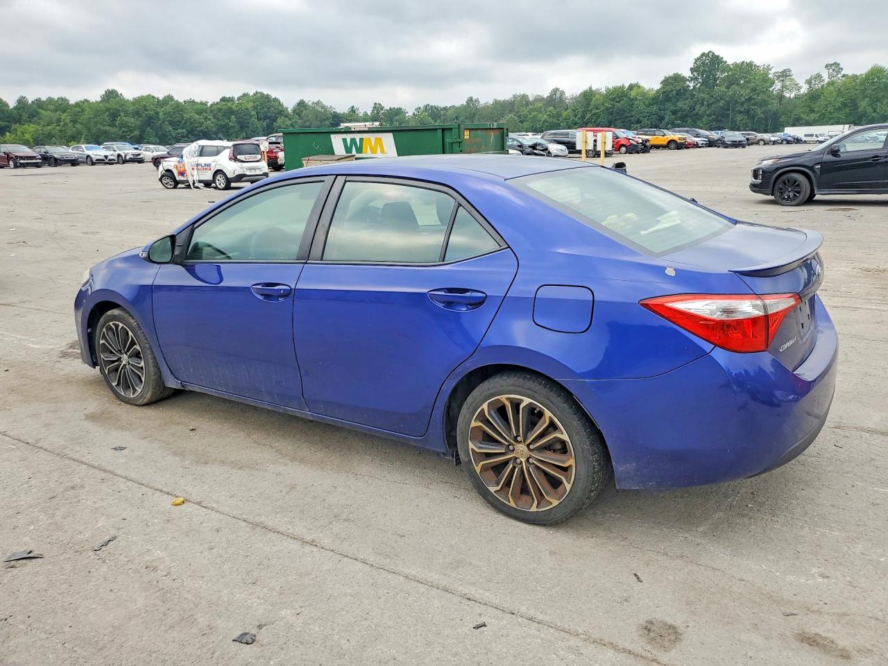 2014 Toyota Corolla S Plus Blue vin: 2T1BURHE6EC143520