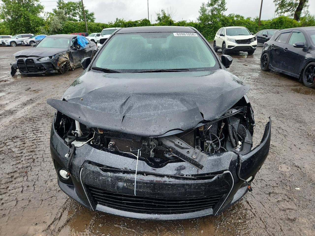 2014 Toyota Corolla L Black vin: 2T1BURHE6EC147339