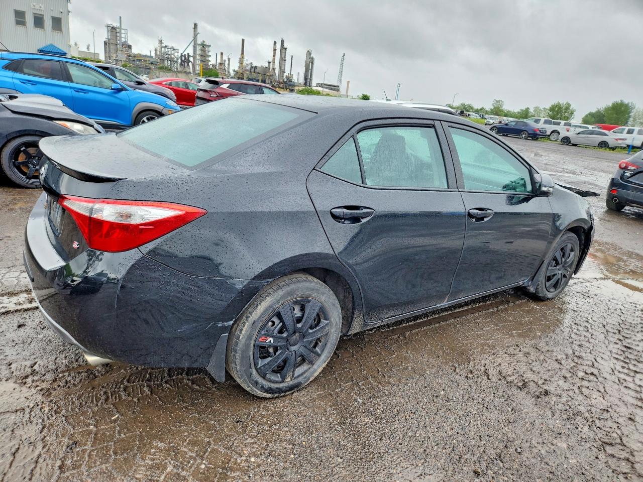 2014 Toyota Corolla L Black vin: 2T1BURHE6EC147339