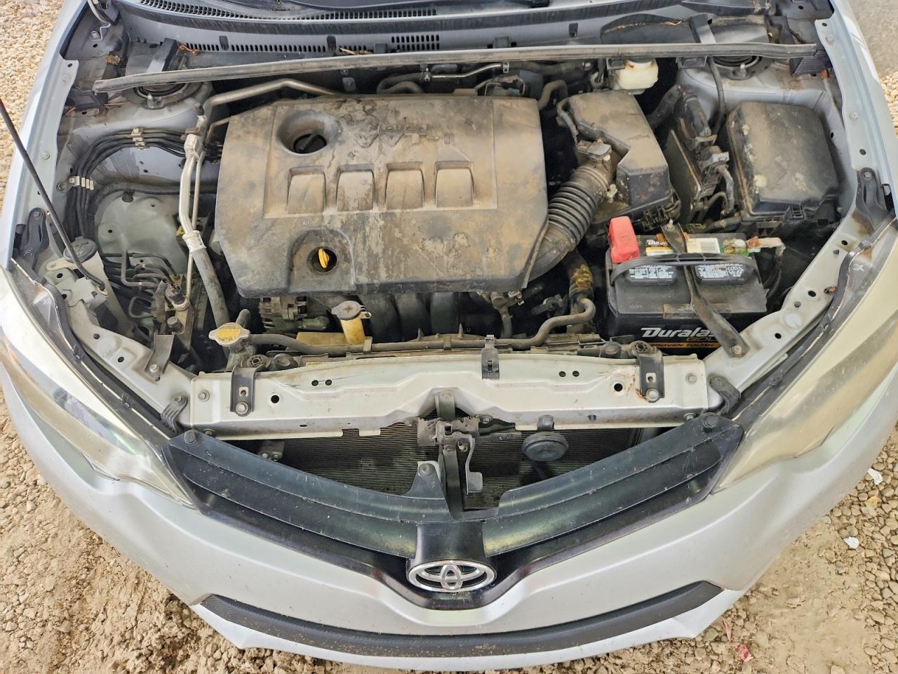 2014 Toyota Corolla L Серебряный vin: 2T1BURHE6EC149558