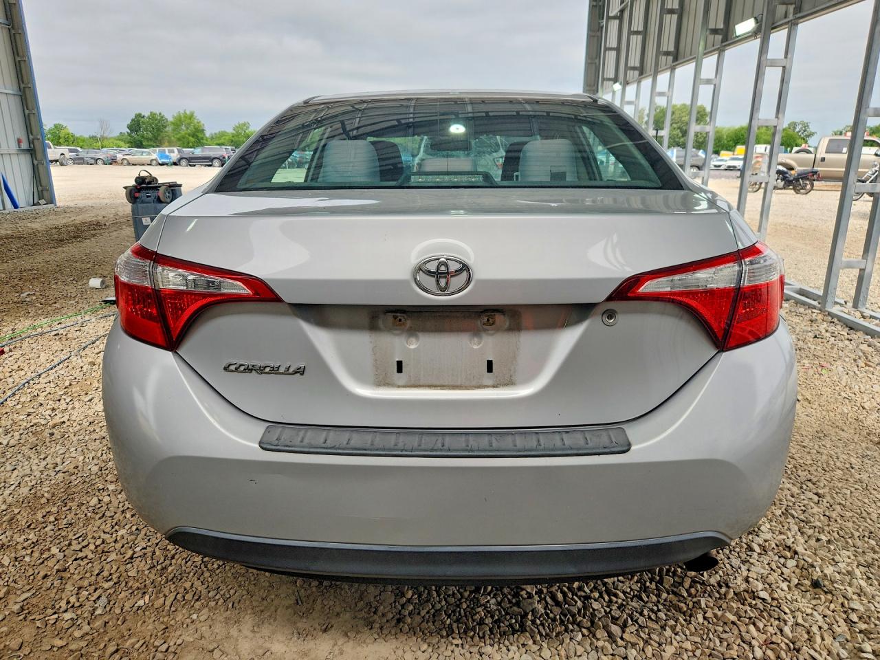 2014 Toyota Corolla L Серебряный vin: 2T1BURHE6EC149558