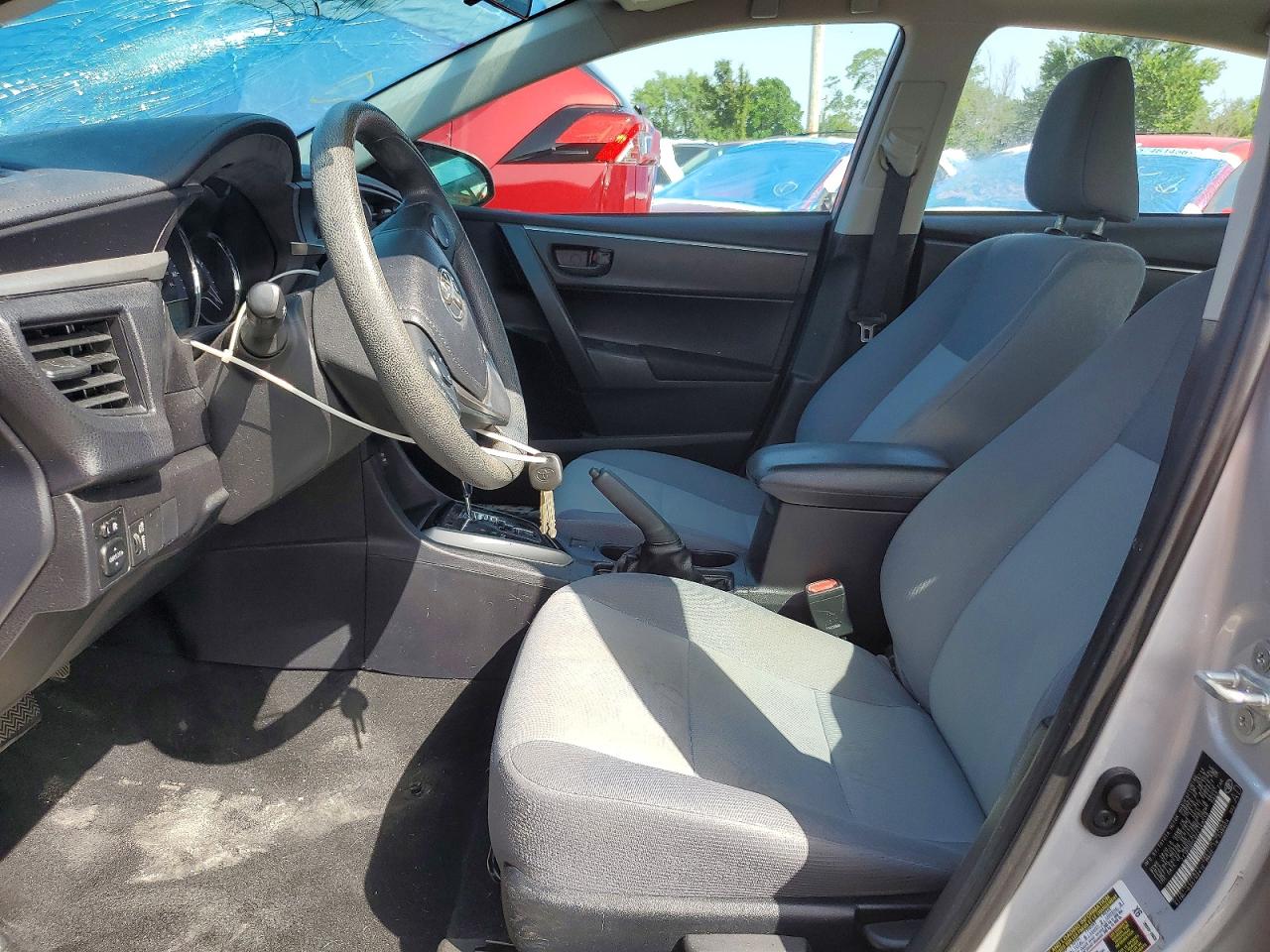 2014 Toyota Corolla L Серебряный vin: 2T1BURHE6EC149558