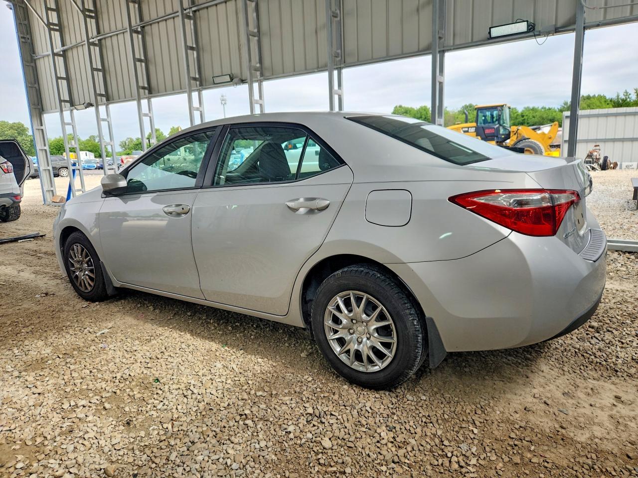 2014 Toyota Corolla L Серебряный vin: 2T1BURHE6EC149558