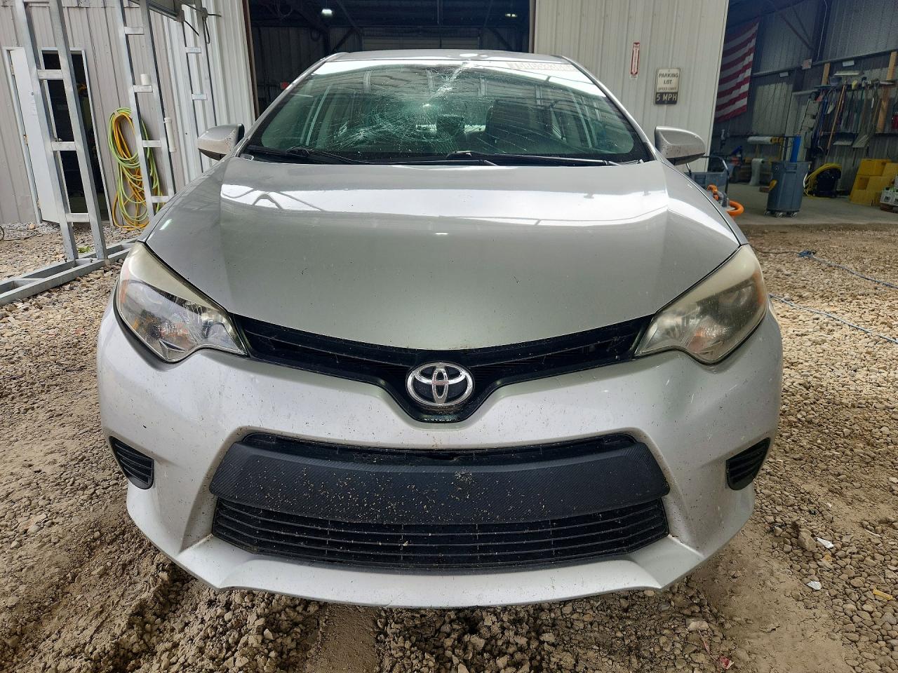 2014 Toyota Corolla L Серебряный vin: 2T1BURHE6EC149558