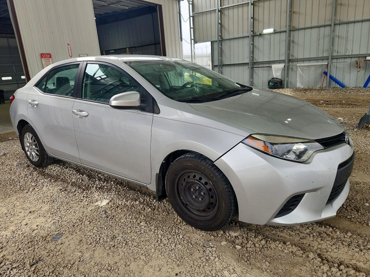 2014 Toyota Corolla L Серебряный vin: 2T1BURHE6EC149558