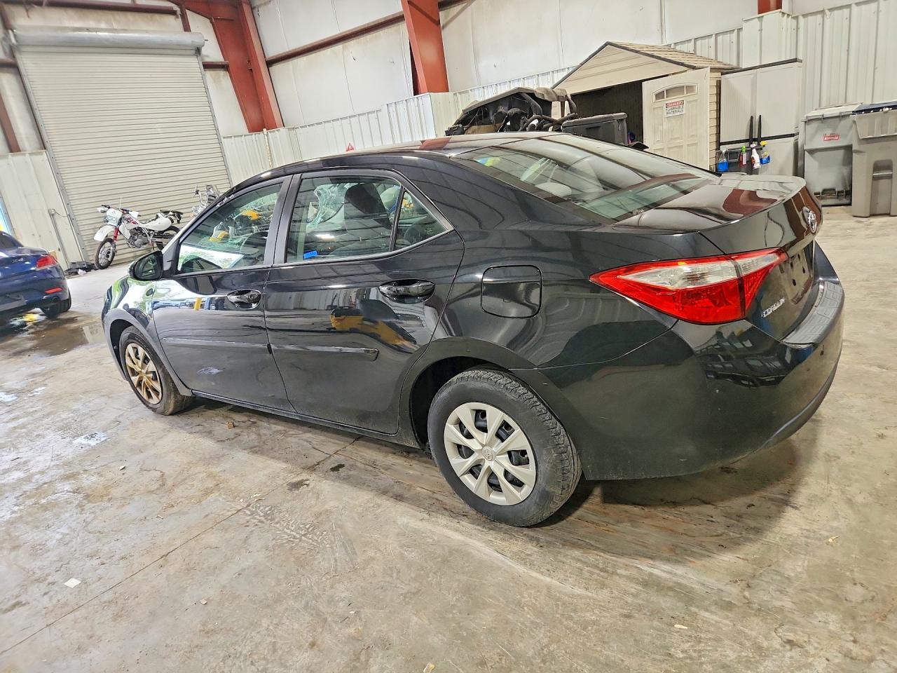 2014 Toyota Corolla L Черный vin: 2T1BURHE6EC150743
